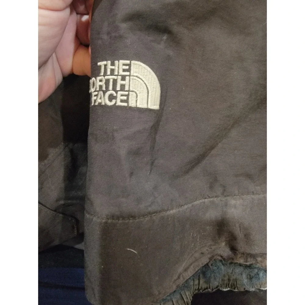 The North Face‎ HyVent Extreme Ski Pants Overalls Bib Brown Size Medium READ